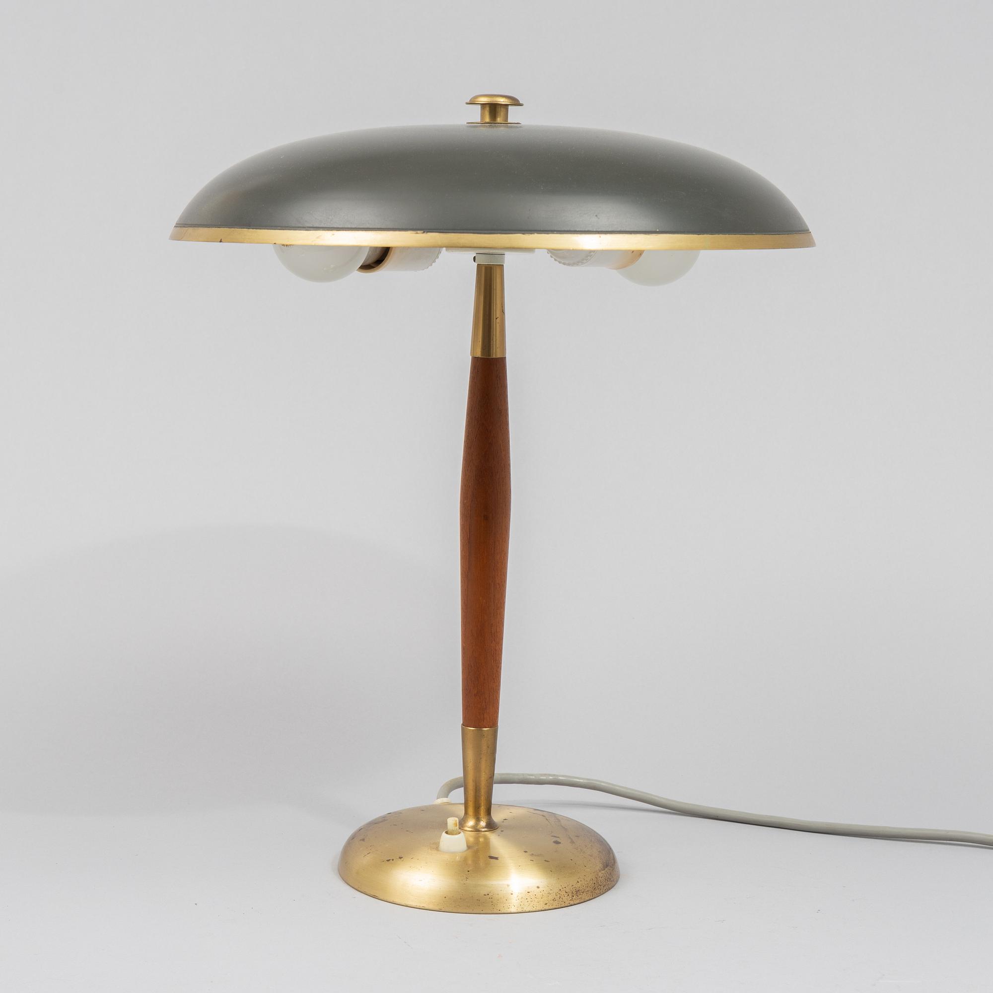 Skrivbordslampa, model B 8453, Boréns, omkring 1930.