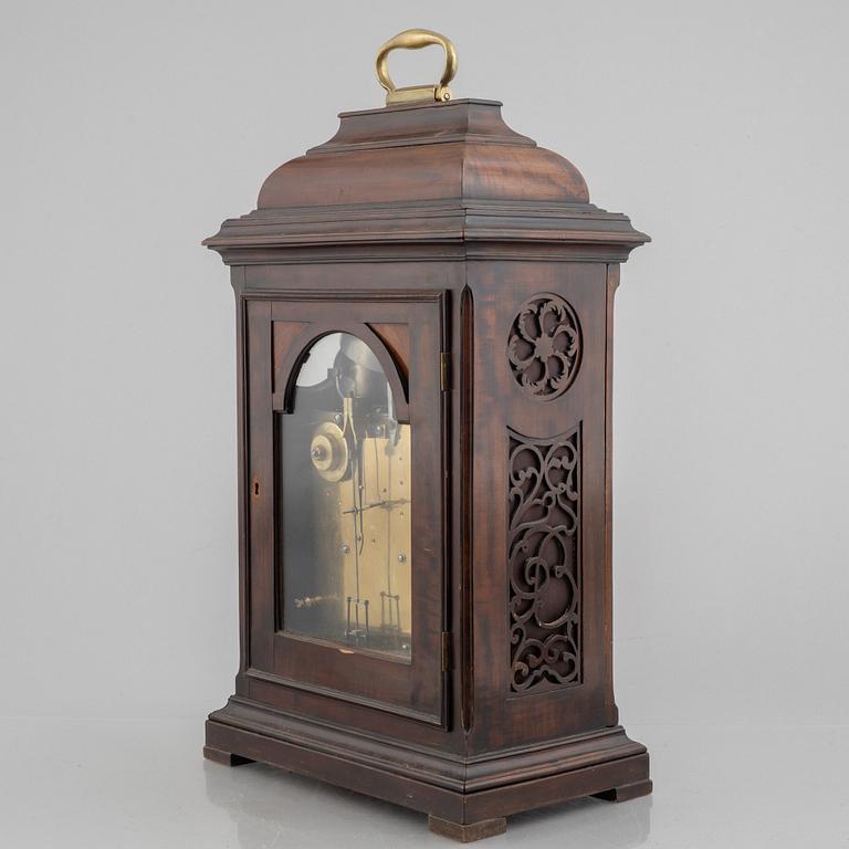 A bracket clock, signed Peter Green, Apenrade. Denmark, 18th century.