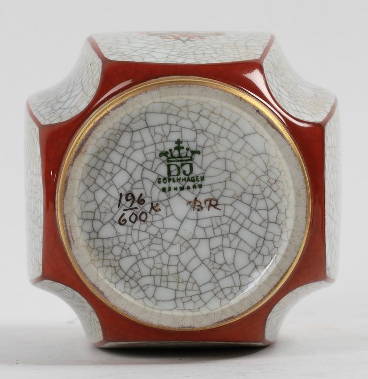 PARTI PORSLIN, 8 delar, Royal Copenhagen och Dahl Jensen, Danmark.