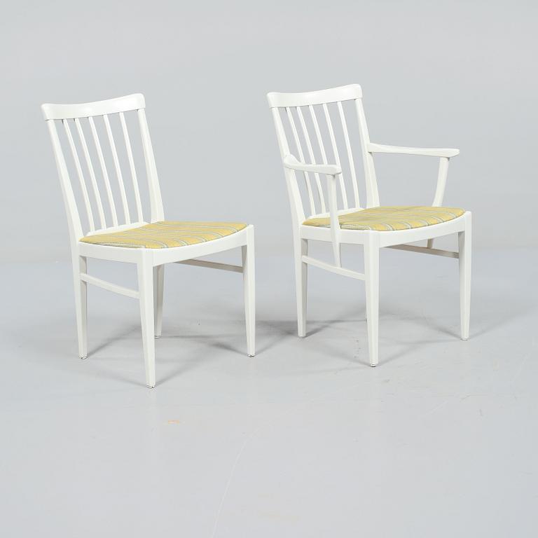 MATGRUPP, 7 delar, "Herrgården", Carl Malmsten, Bodafors, 1900-talets andra hälft.