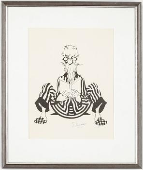 Einar Nerman · EINAR NERMAN, tryck, signerad.