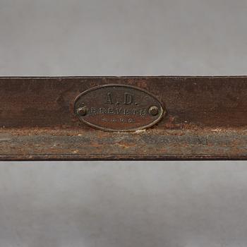 SÄNGGAVEL, 4 delar, art déco-stil, Frankrike, 1900-tal.