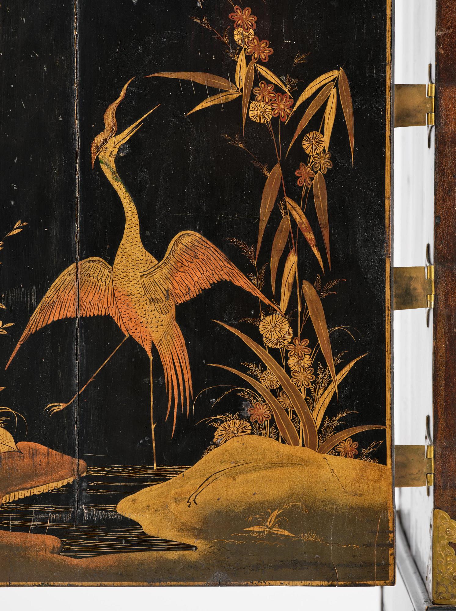 Kabinettskåp, troligen Tyskland, 1700-talets mitt.