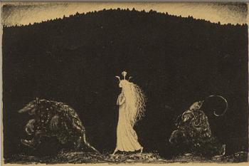 John Bauer, "Trollens Styfdotter".