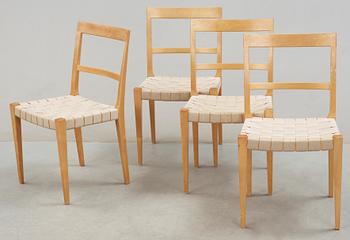 STOLAR, 4 st. "Mimat". Bruno Mathsson, Bruno Mathsson International.