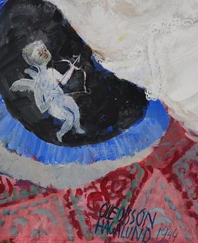 Olle Olsson-Hagalund, "Efter maskeraden".
