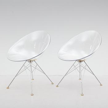 STOLAR, 1 par, "Eros", Philippe Starck för Kartell, Italien, 1900-/2000-tal.