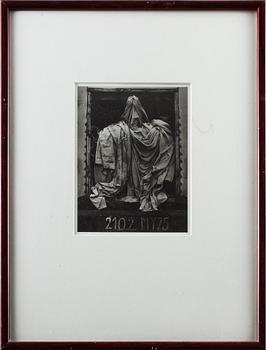 CHRISTER STRÖMHOLM, silvergelatinfotografi, a tergo signerad samt med fingeravtryck.