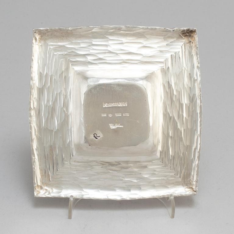 REY URBAN. A sterling silver dish, Stockholm 1988.