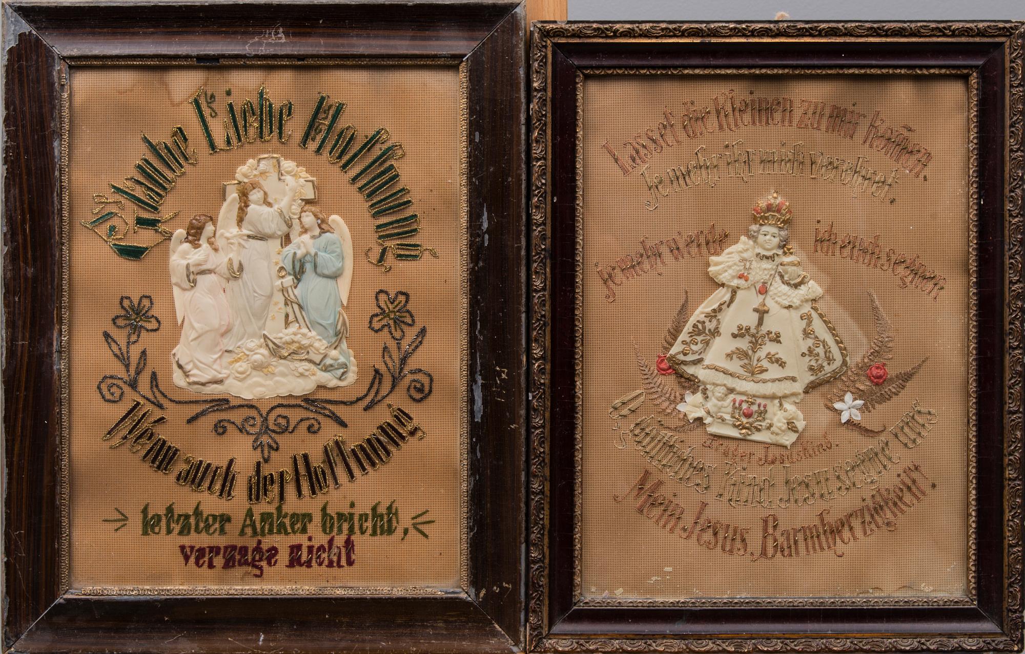 VOTIVTAVLOR, 2 st, Tyskland, 1800-tal.