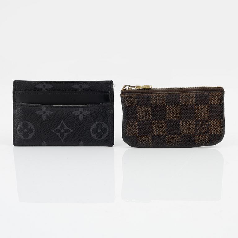 Louis Vuitton, korthållare samt nyckelhållare.