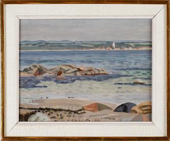 HARUO SEZAKI, 3 st, olja på duk, signerade och daterade -63 och -64.