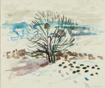 Thage Nordholm,  "Vårvinter, Multrå".