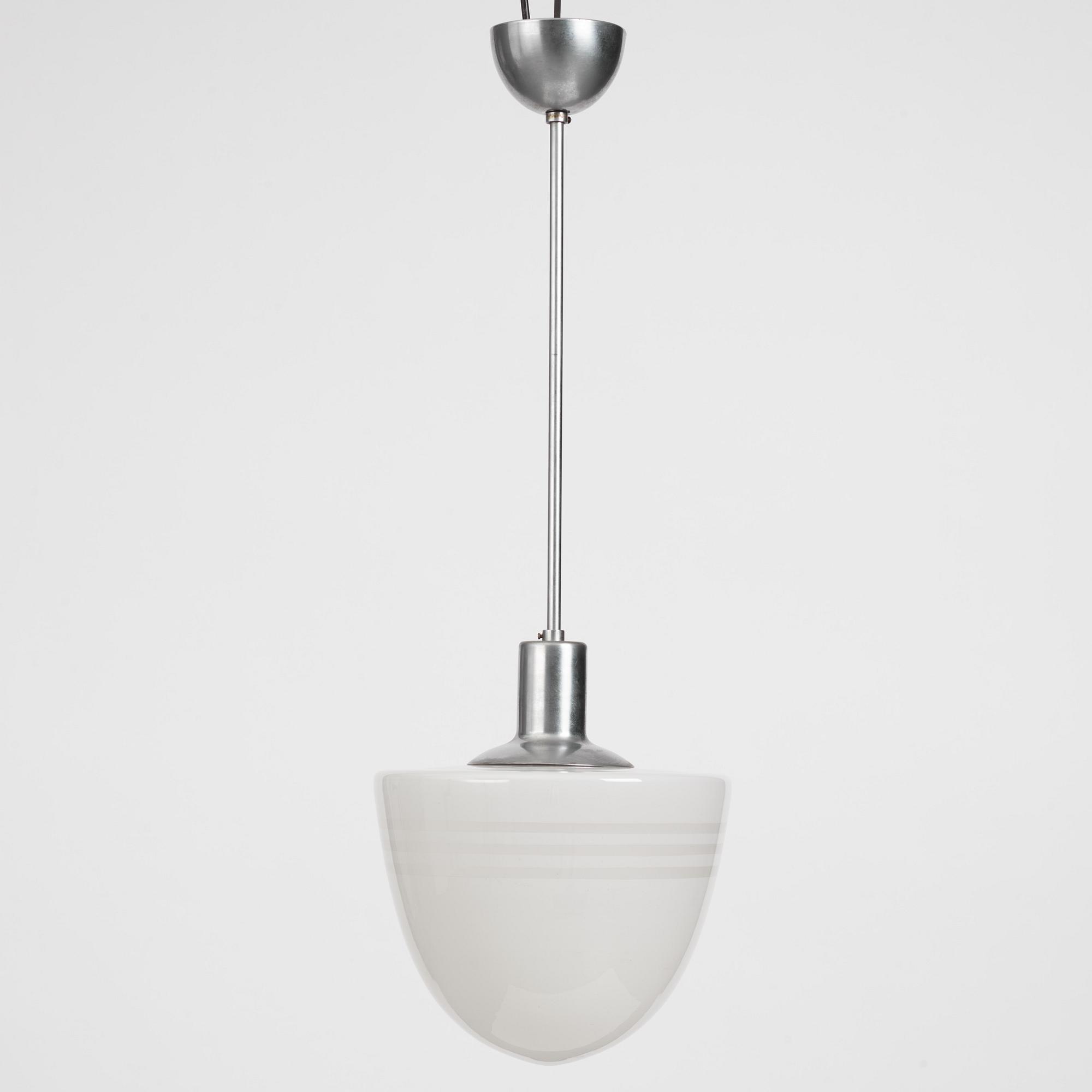 Harald Notini, a ceiling lamp, model "10977", Arvid Böhlmarks Lampfabrik, Sweden 1930s-40s.