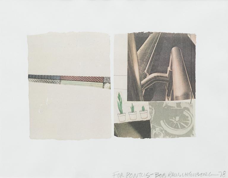 Robert Rauschenberg, Untitled.