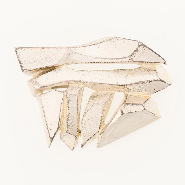 A BJÖRN WECKSTRÖM BROOCH, silver. Lapponia 1972.