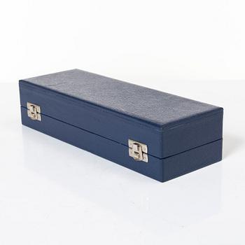 Atelier Borgila, soup cups, 4 pcs, sterling silver, Stockholm, 1988.