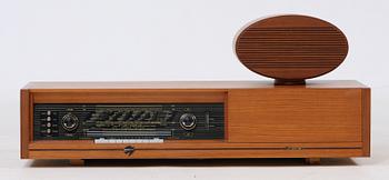 MUSIKANLÄGGNING, Skantic (Skandinaviska Radio AB, Stockholm), teak, 1900-talets mitt.