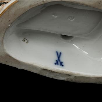 FIGURIN, porslin, Meissen, 1800/1900-tal.