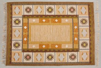 MATTA, rölakan, monogramsignerad IS (Ingegerd Silow), ca 233 x 169 cm.