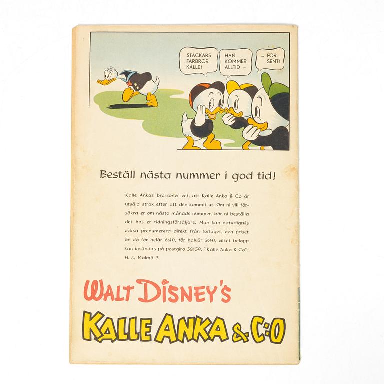 Comic book, Donald Duck & Co, no. 10, 1949.