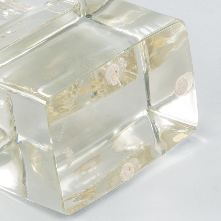 An Alfredo Barbini glass sculpture for Cenedese.