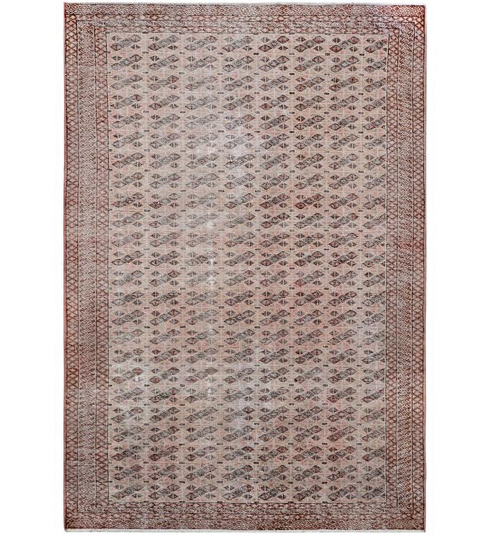 Matta, persisk, Vintage Design, ca. 194 x 128 cm.