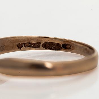 Ring, brilliant cut diamond 0.29 ct, 14K gold, 1992.