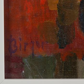 BIRGER BIRGER-ERICSON, oil on canvas, signed.