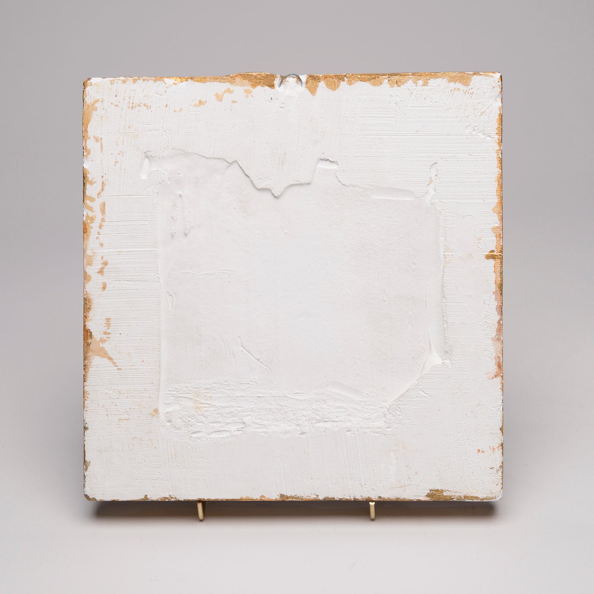 WÄINÖ AALTONEN, relief, förgylld gips, signerad i godset.