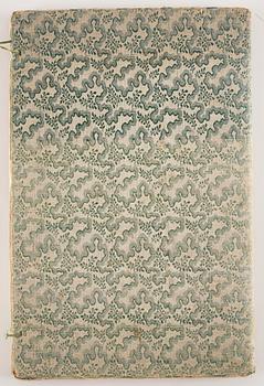 An album with 12 Chinese paintings by anonymous artist, Qing dynasty, 19th Century.