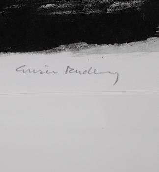 GUSTAV RUDBERG, litografi, signerad och numrerad 8/50.