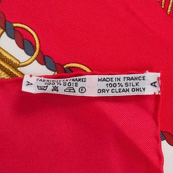 Hermès, scarf, "Poste et Cavalerie".