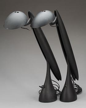 SKRIVBORDSLAMPOR, Luxo "Heron", ett par