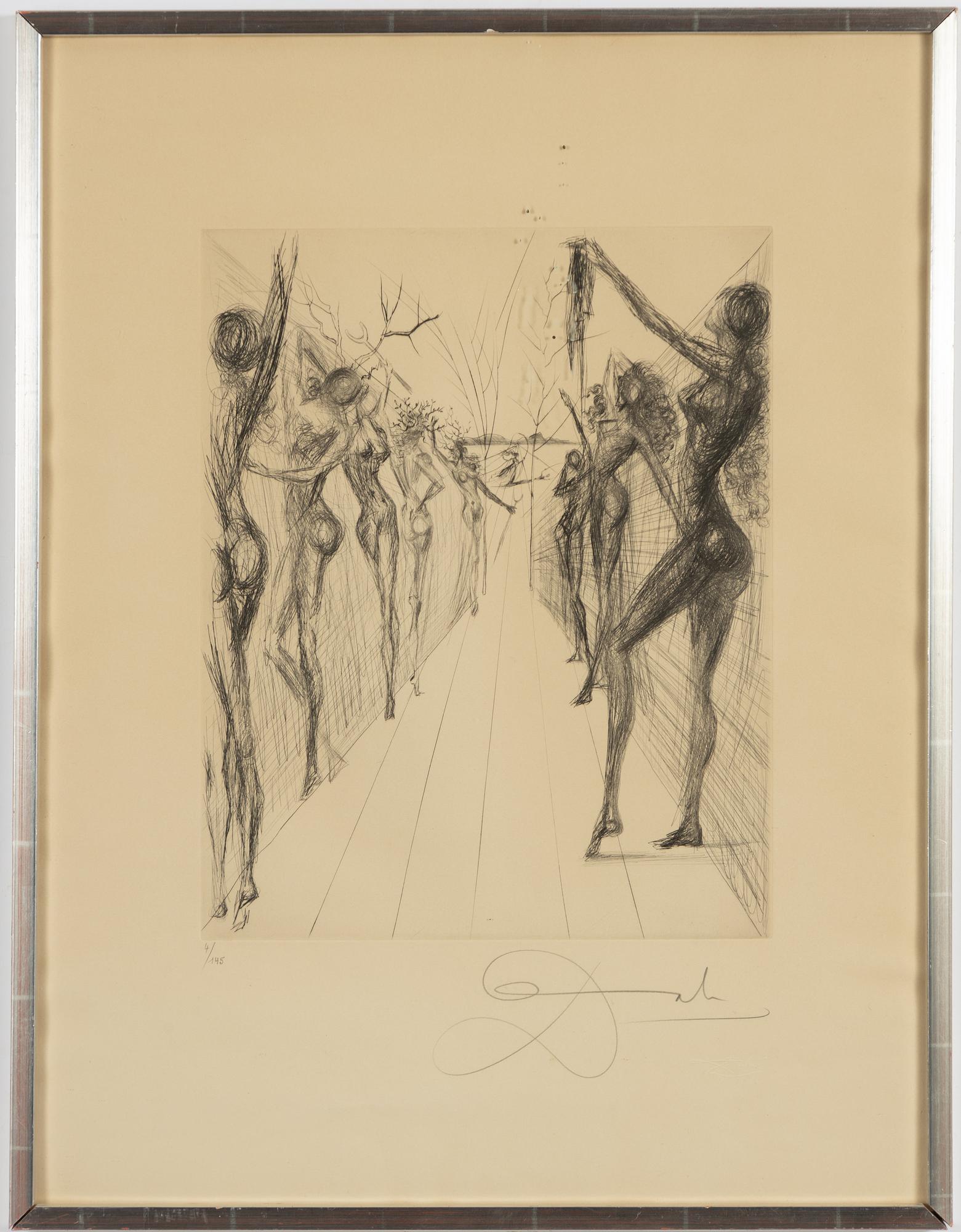 Salvador Dalí, "Katmandu Corridor" ur "Hippies"".