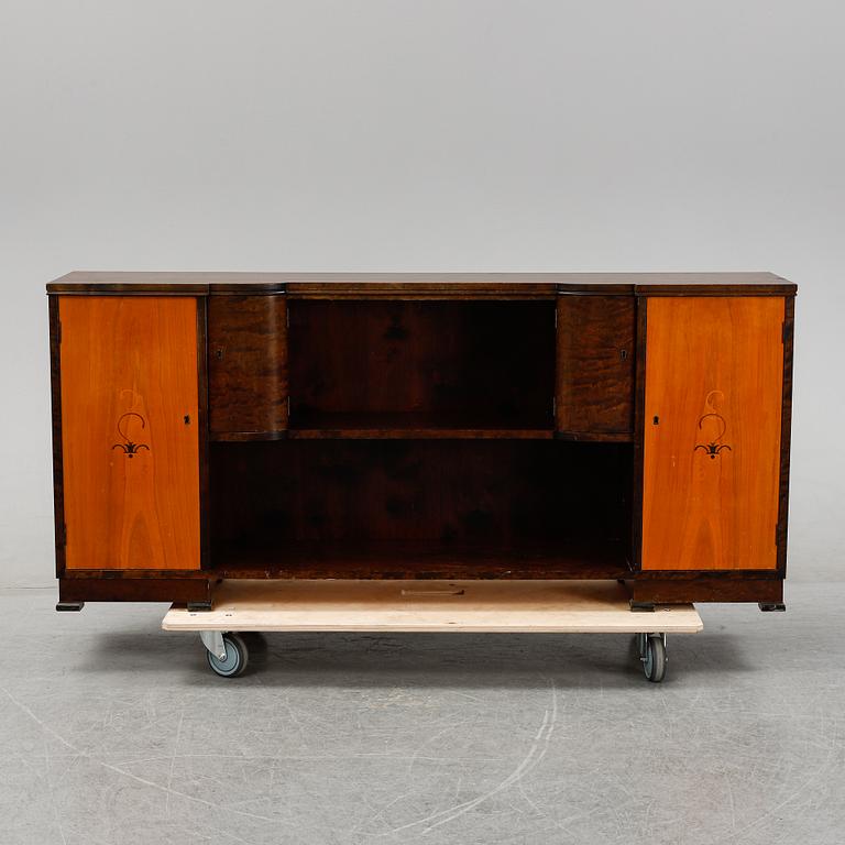 A 1930's art deco bookshelf.