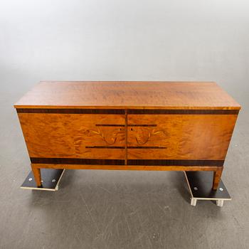 Sideboard Björk, Intarsia, 1930-40-tal.
