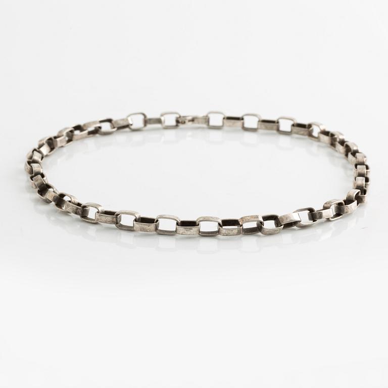 Collier silver, Högberg & Co Göteborg 1958.