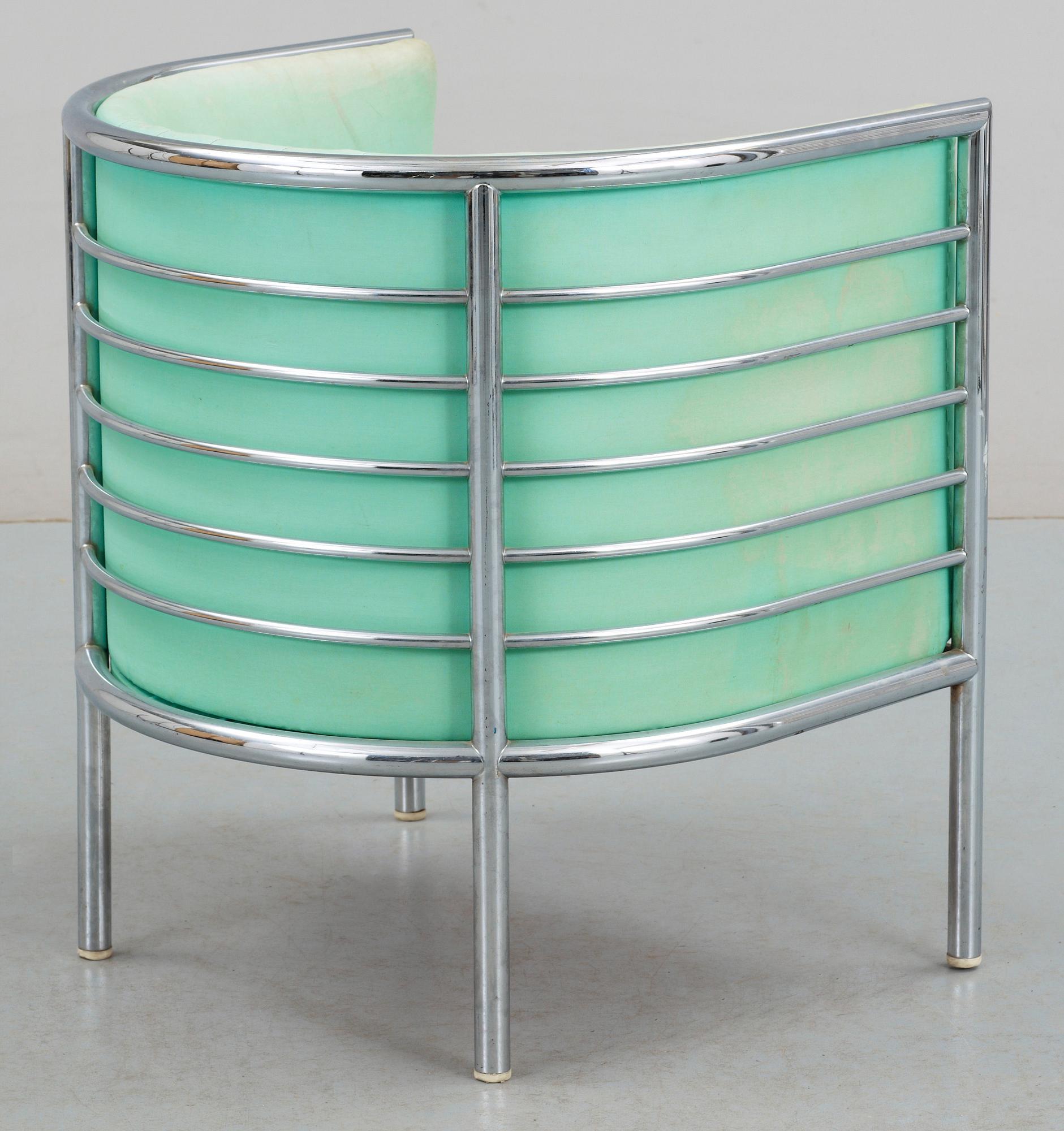 FÅTÖLJ, "Club", formgiven av Peter Celsing, Galleristolen, 1990-tal.