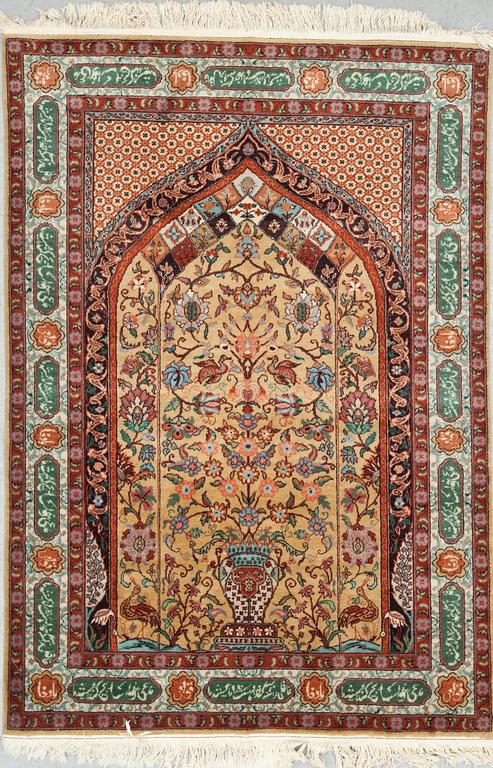 MATTA, old, Täbris, figural, ca 203 X 141 cm.