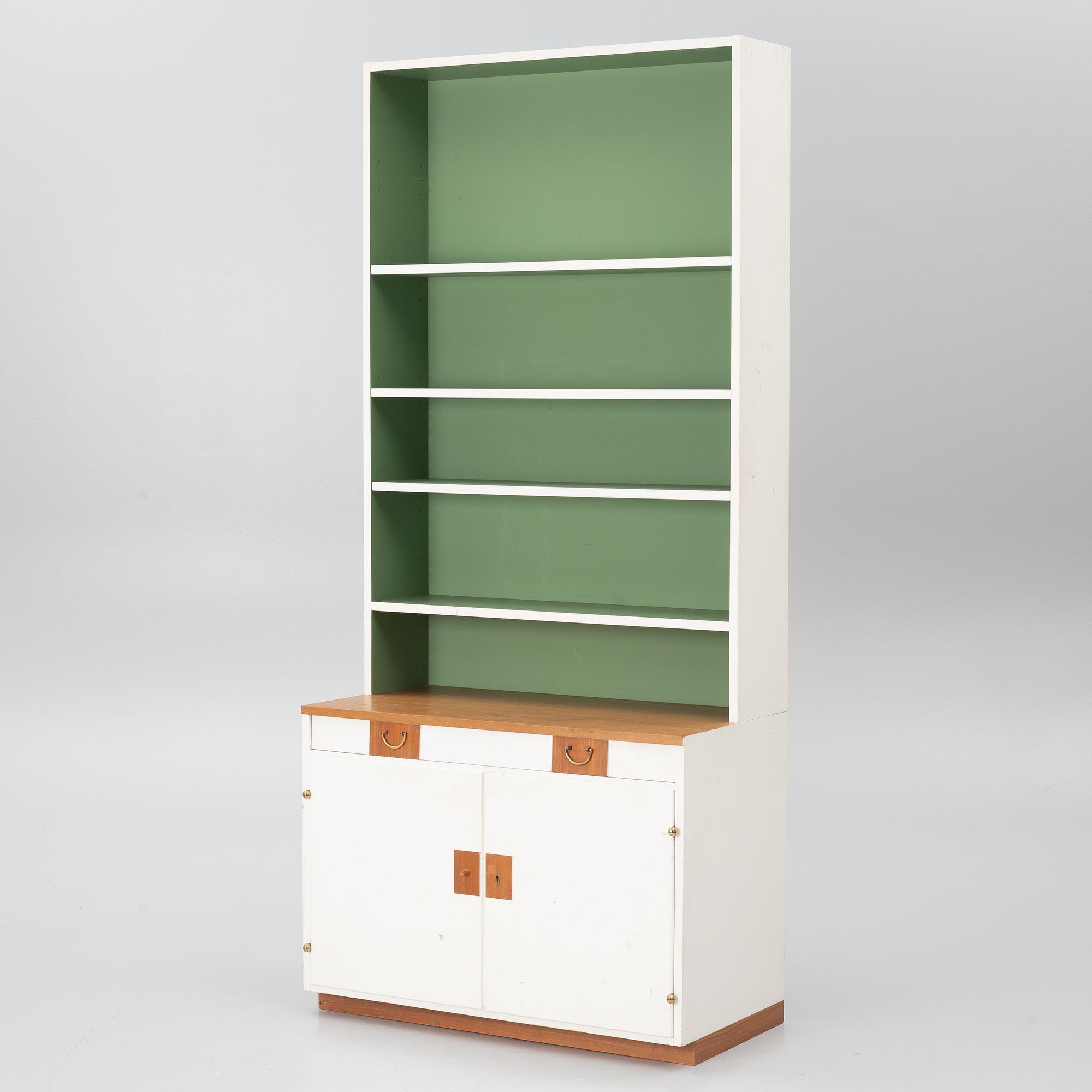 Josef Frank, A bookcase, model B2255, Firma Svenskt Tenn, before 1985.