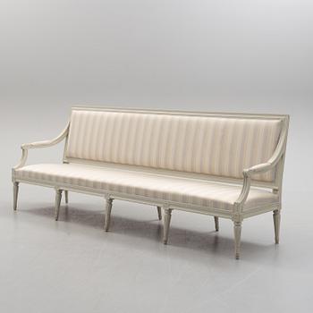 A 20th century Gustavian style sofa.