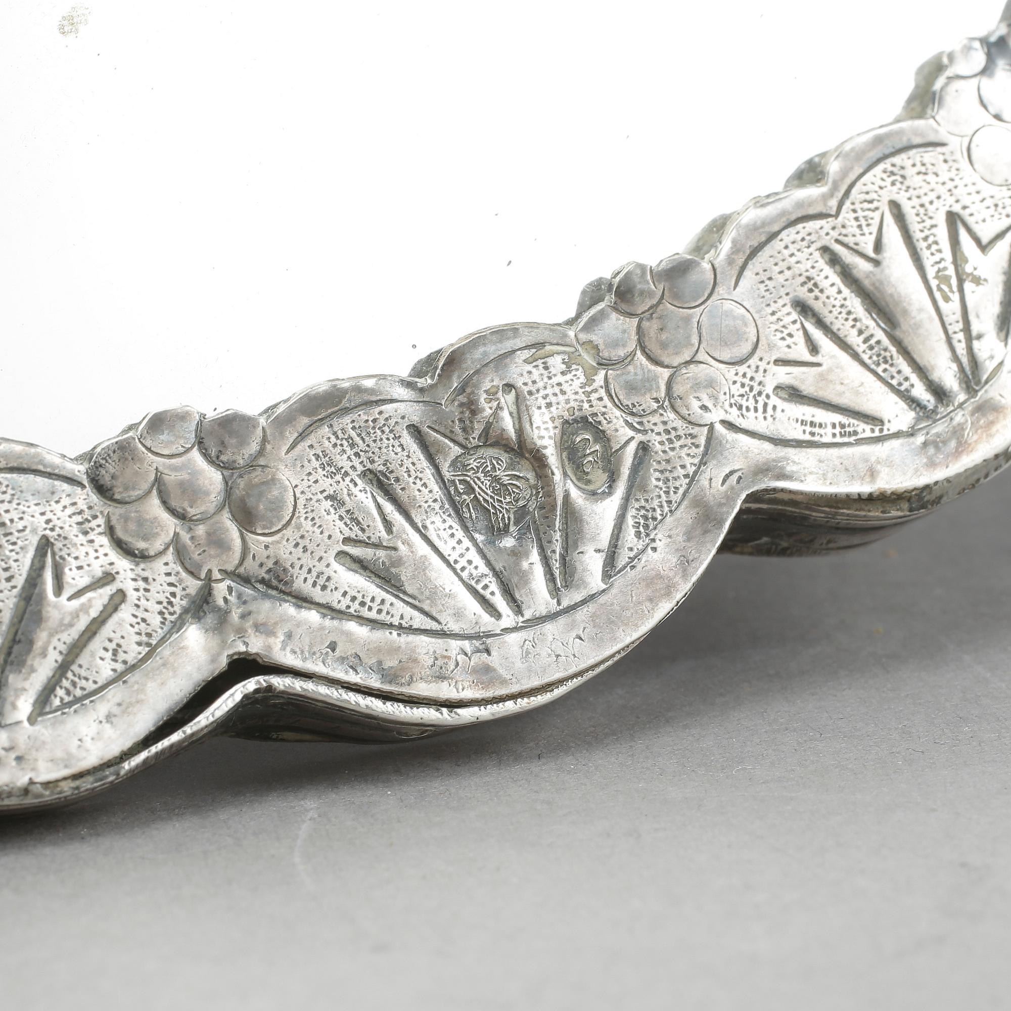 SPEGEL, silver, Osmanska riket, omkr år 1900.