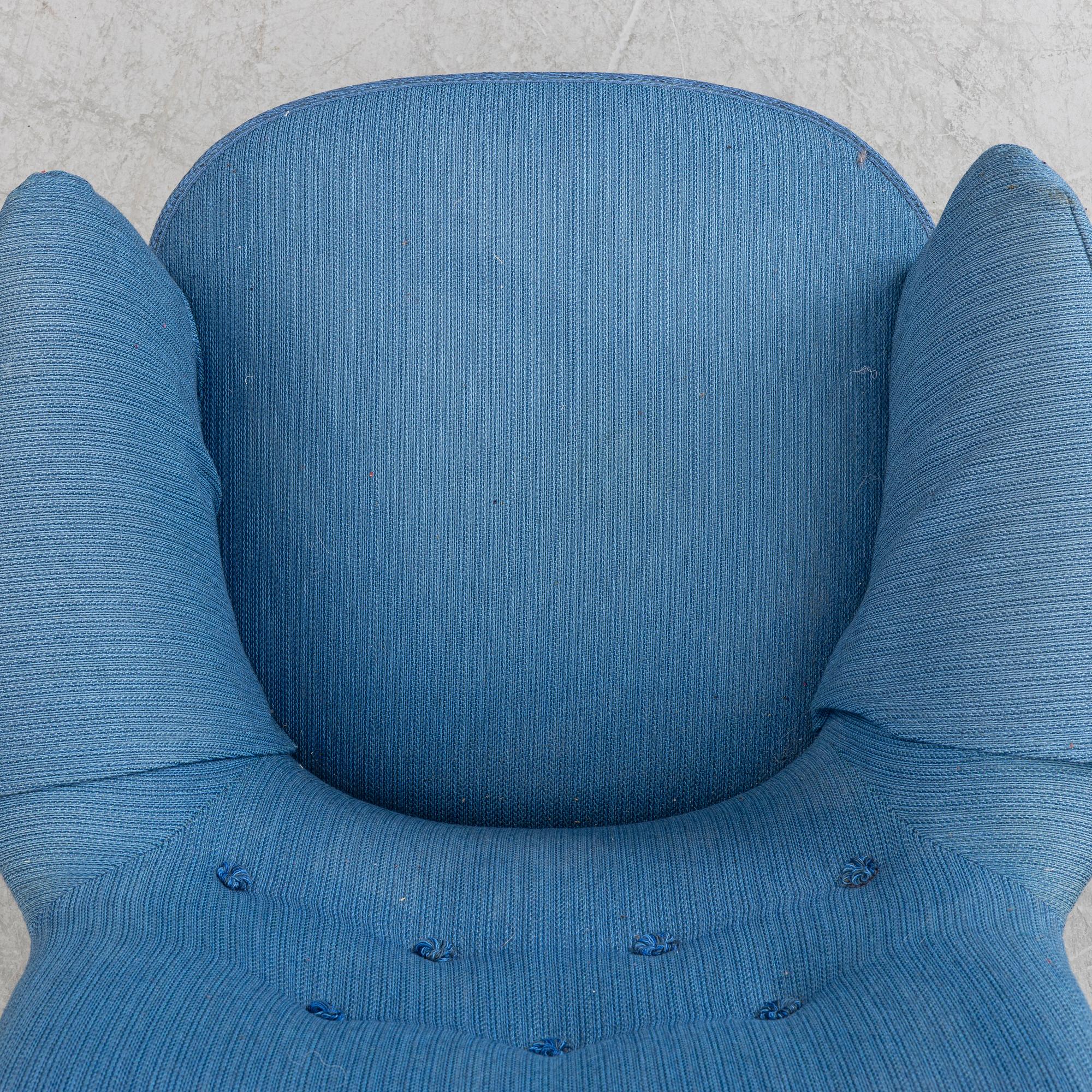 Carl Malmsten, armchair, "Samsas", second half of the 20th century.