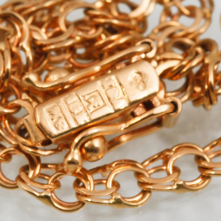 ARMBAND, 18K guld, Troides, Kiruna, 1938. Vikt 3,0 gram.