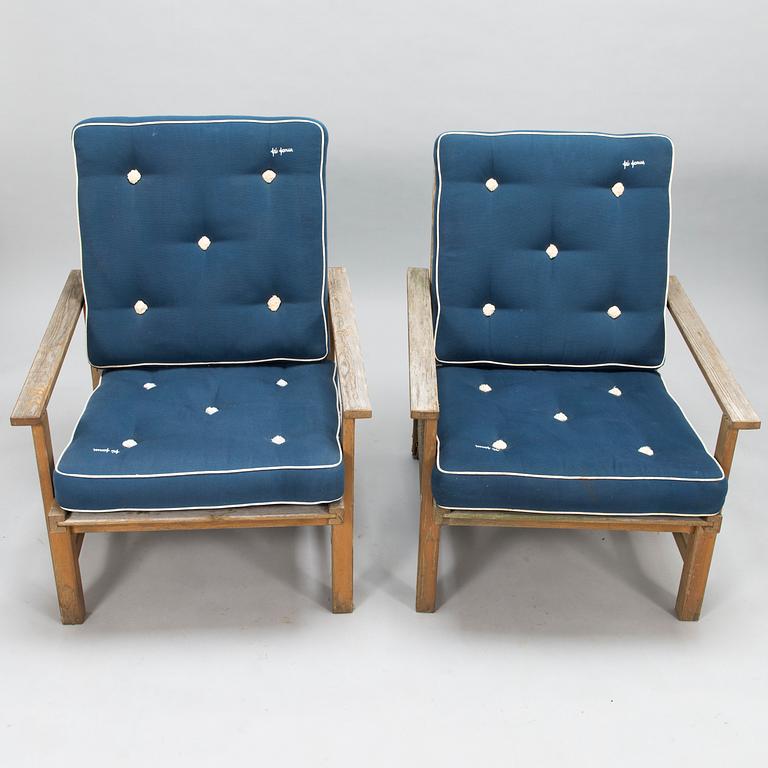 ELSA STACKELBERG, PUUTARHAKALUSTO, 7 osaa, Fri Form, Ruotsin. 1990-luku.