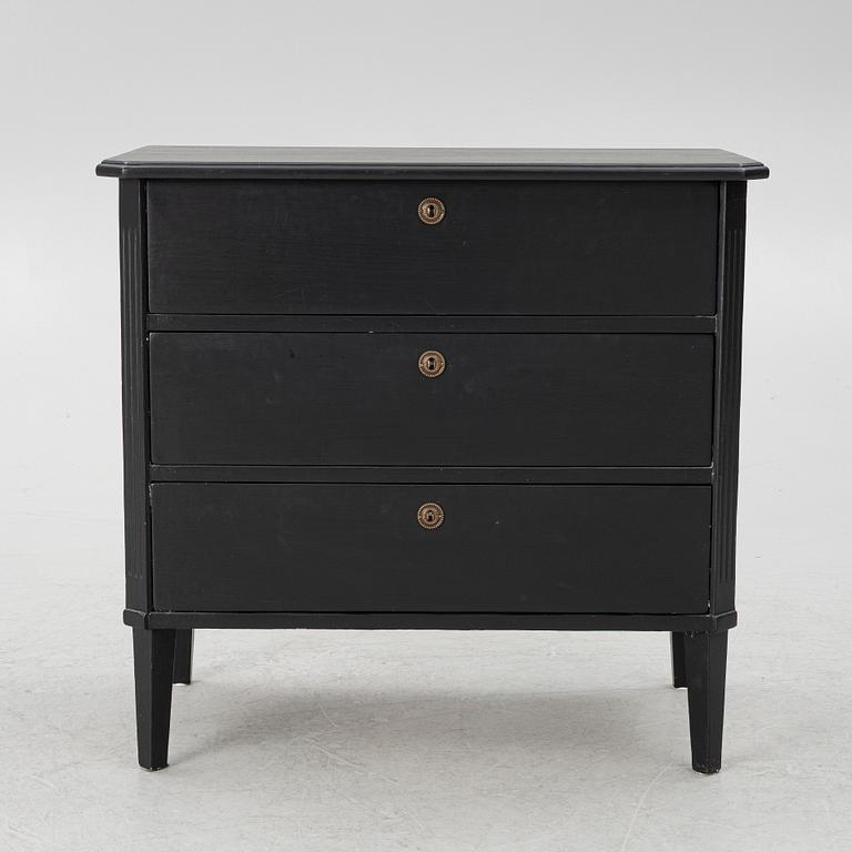 byrå, gustaviansk stil, 1900-talets andra hälft.