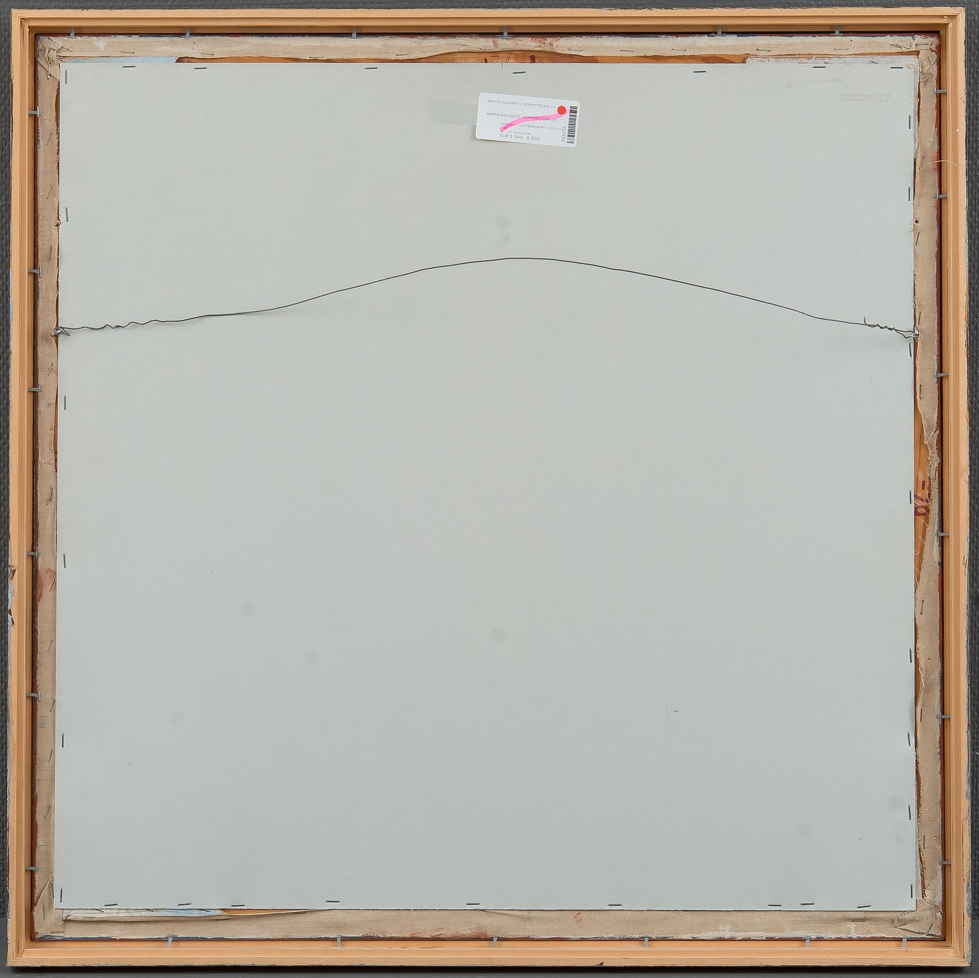 KIMMO KAIVANTO, olja på duk, signerad och daterad -82.