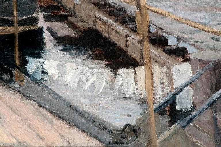 Albert Edelfelt, "FROM  THE PORT OF COPENHAGEN I".