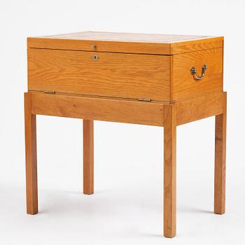 A Swedish 156 piece silver table-cutlery with wood box, mark of company Nordiska Kompaniet, Stockholm 1917.